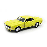 Автомодель - CHEVROLET CAMARO Z28 1968 (червоний, жовтий), фото 8