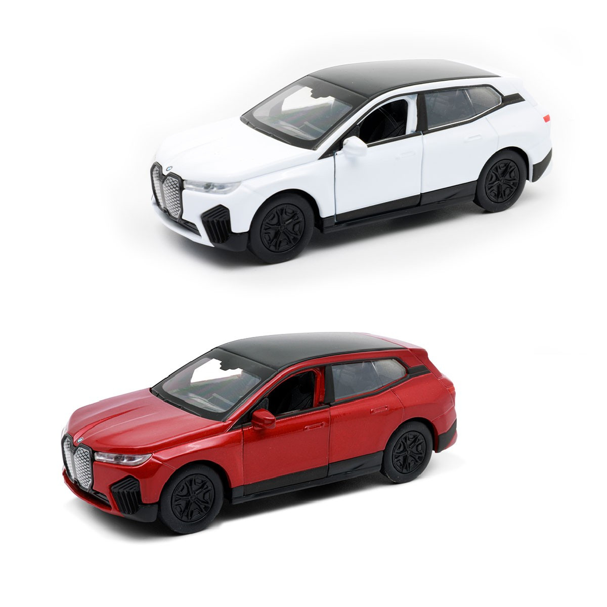 Автомодель — BMW iX (червоний, білий)