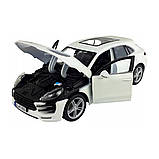 Автомодель - PORSCHE MACAN (чорний, 1:24), фото 10