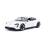 Автомодель - PORSCHE TAYCAN TURBO S (асорті синій, білий, 1:24), фото 4