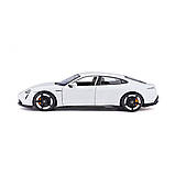 Автомодель - PORSCHE TAYCAN TURBO S (асорті синій, білий, 1:24), фото 5