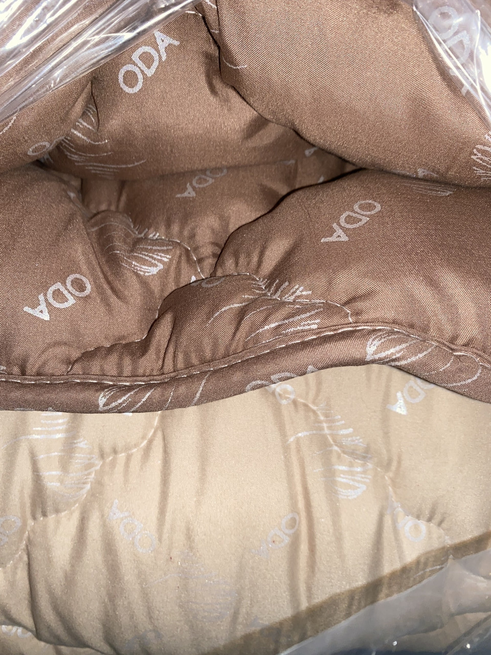 Ковдра Євро розмір 200х220 см на холлофайбері "ODA"  Стьобана зимова ковдра, фото 1