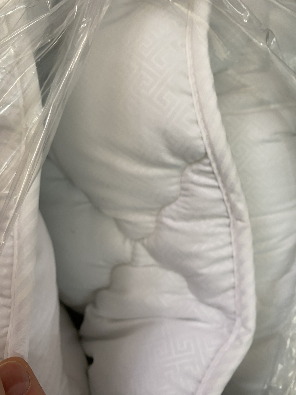 Ковдра Євро розмір 200х220 см на холлофайбері "ODA"  Стьобана зимова ковдра, фото 1