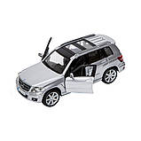 Автомодель - MERCEDES BENZ GLK-CLASS (асорті червоний, сріблястий, 1:32), фото 4