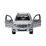 Автомодель - MERCEDES BENZ GLK-CLASS (асорті червоний, сріблястий, 1:32), фото 5