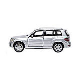 Автомодель - MERCEDES BENZ GLK-CLASS (асорті червоний, сріблястий, 1:32), фото 6