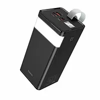 Зовнішній акумулятор PowerBank HOCO J86A 50000mAh /2USB/Type-C/ PD/QC3.0/22.5W/ black