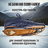 Льодоступи льодоходи на взуття шипи гумові накладки протиковзаючі Hechpro (6500), фото 3