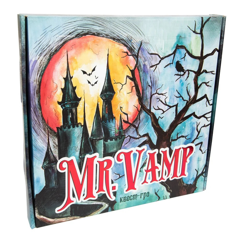 Настільна гра "Mr. Vamp" 32060 (Strateg) (укр.), фото 1