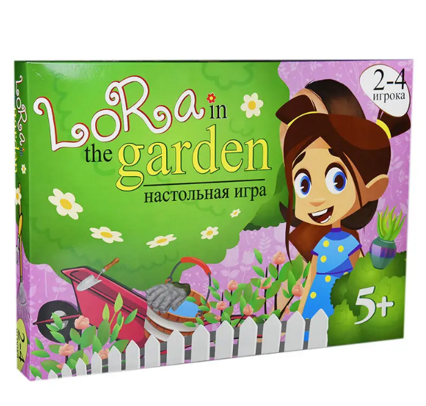 Настільна гра Lora in the garden (Strateg)