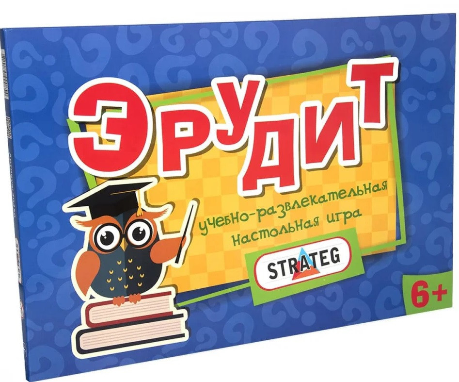 Настільна гра "Ерудит" 30450 (Strateg) (рос.)