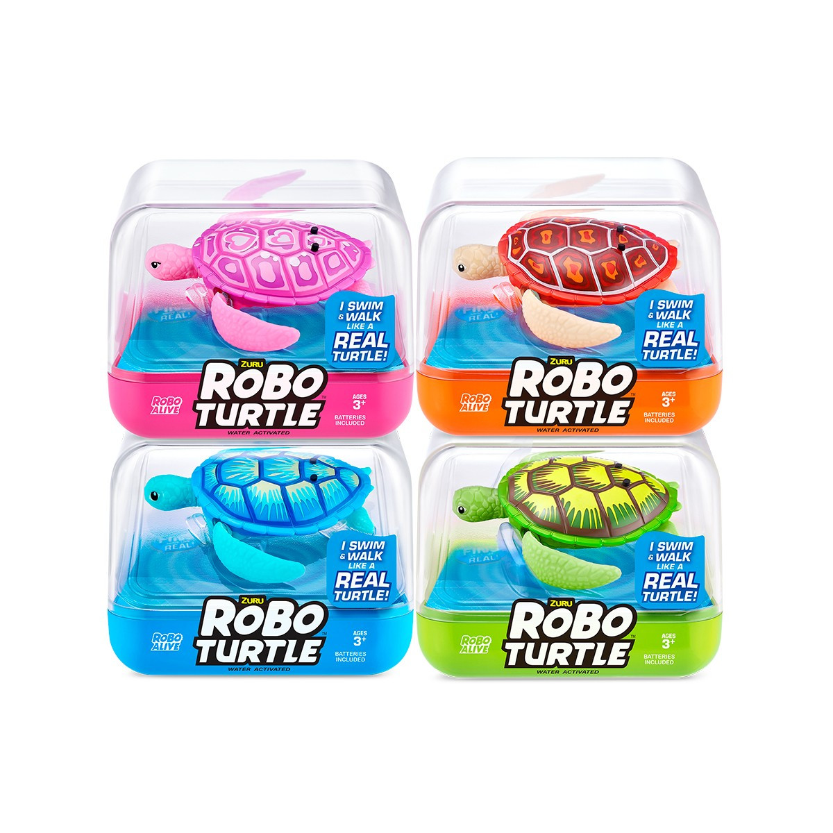 Інтерактивна іграшка ROBO ALIVE S2 — РОБОЧОРАПАХА (в асорт.)