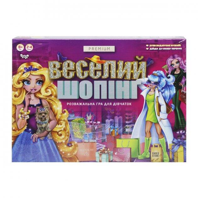 Настільна розважальна гра Веселий Шопінг Premium G-VS-01-01U (Danko Toys) (укр.)