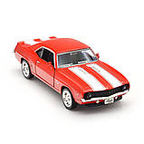 Автомодель - CHEVROLET CAMARO 1969 (червоний), фото 8