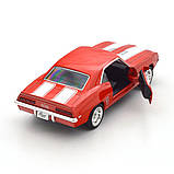 Автомодель - CHEVROLET CAMARO 1969 (червоний), фото 10