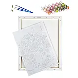 Набір для розпису за номерами SY6466 "Загадкова" розміром (40х50) (Strateg), фото 2