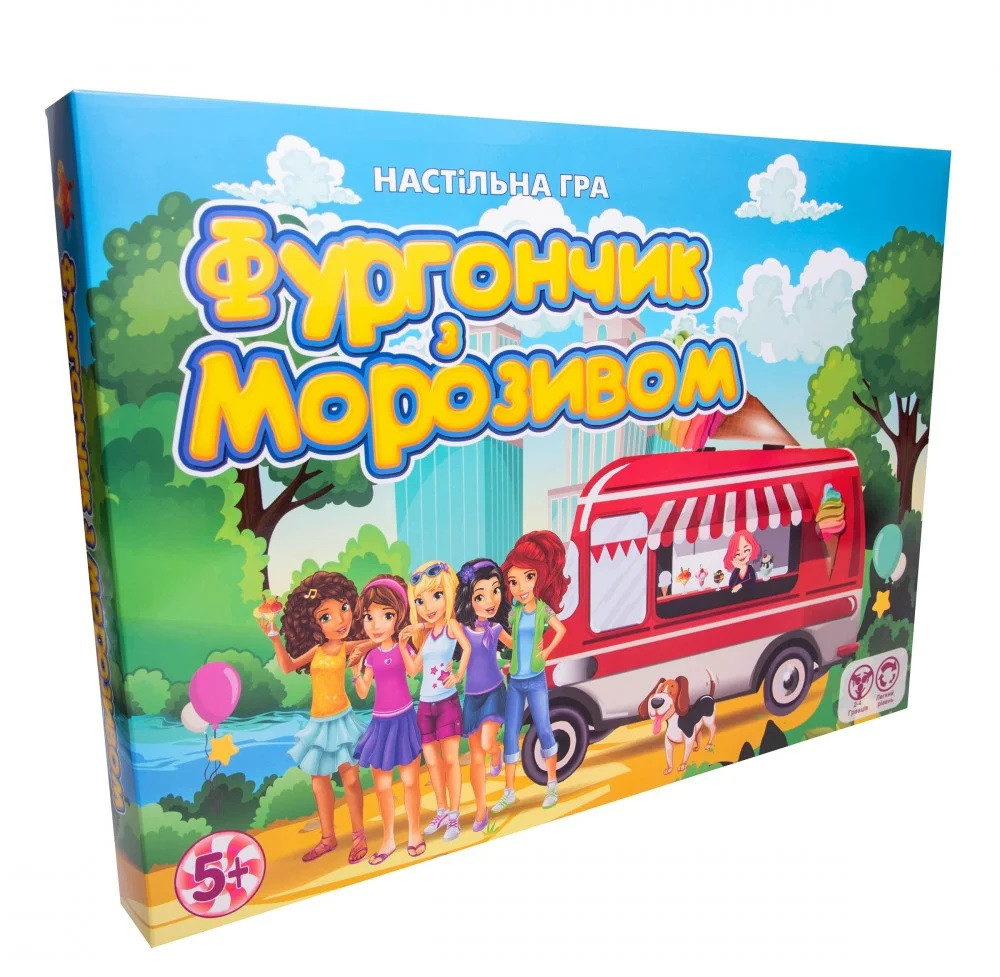 Настільна гра "Фургончик з морозивом" 30216 (Strateg) (укр.), фото 1
