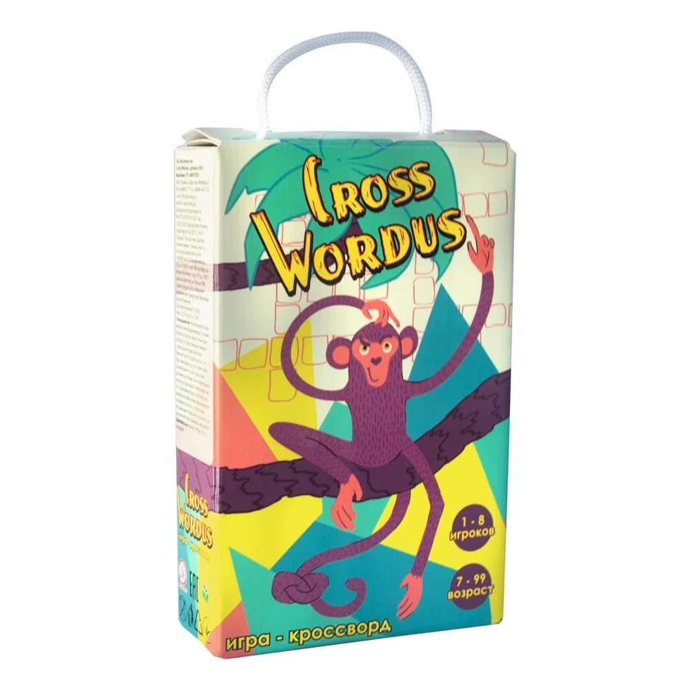 Настільна гра "Cross Wordus" 30812 (Strateg) (рос.), фото 1
