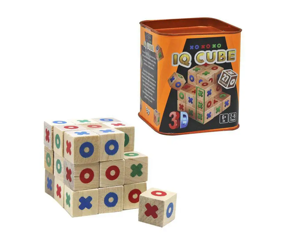 Настільна розважальна гра "IQ Cube" G-IQC-01-01U (Danko Toys) (укр.)