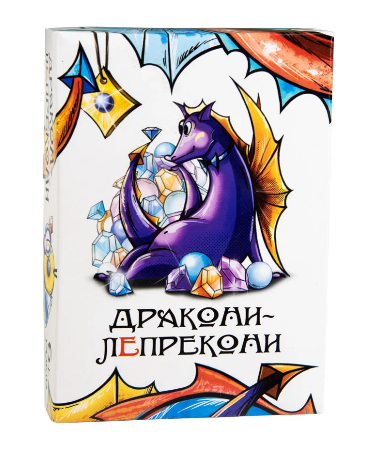 Карткова гра Strateg Дракони-Лепрекони 30282 (Strateg)