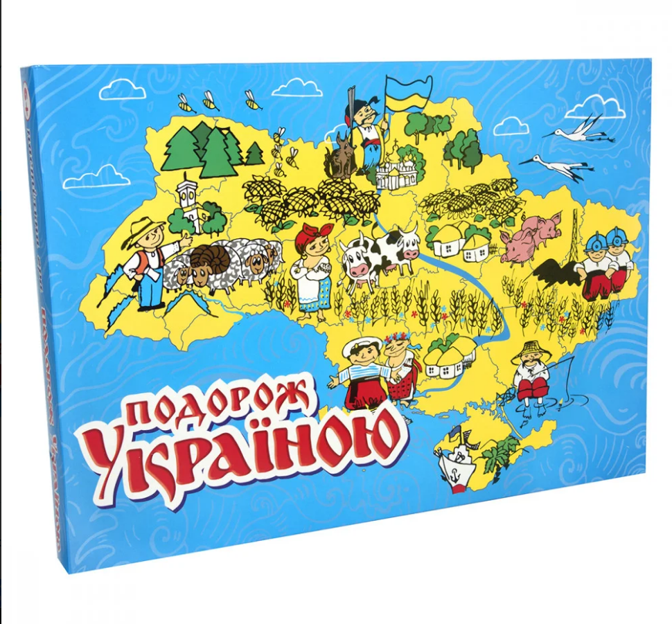 Настільна гра Strateg Подорож Україною 59 (Strateg)