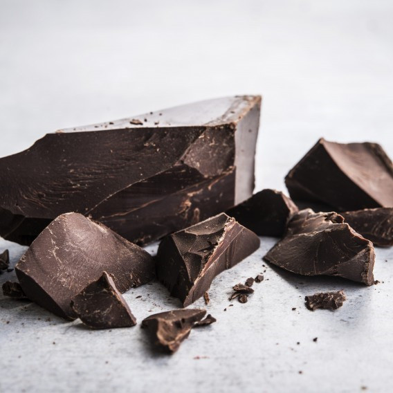 Чорний шоколад без цукру 54% MALCHOC-D Callebaut (1 кг)
