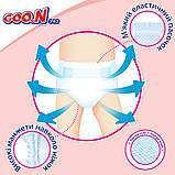 Підгузки GOO.N Plus для дітей 12-20 кг (розмір XL, на липучках, унісекс, 38 шт.), фото 10