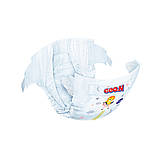 Підгузки GOO.N Premium Soft для новонароджених до 5 кг (1(NB), на липучках, унісекс, 72 шт.), фото 3