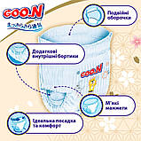 Трусики-підгузки GOO.N Premium Soft для дітей 18-30 кг (розмір 7(3XL), унісекс, 22 шт.), фото 4