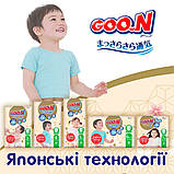 Трусики-підгузки GOO.N Premium Soft для дітей 18-30 кг (розмір 7(3XL), унісекс, 22 шт.), фото 9