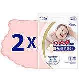 Підгузки GOO.N Plus для дітей 4-8 кг (розмір S, на липучках, унісекс, 140 шт.), фото 8