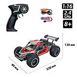 Автомобіль METAL CRAWLER з р/к - NOVA (сіро-червоний, метал. корпус, акум.3,7V, 1:16), фото 9