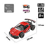 Автомобіль GESTURE SENSING з р/к та з сенсорним керуванням - DIZZY (червоний, акум.3,7V, 1:16), фото 9