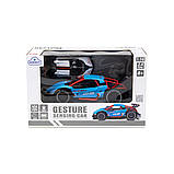 Автомобіль GESTURE SENSING з р/к та з сенсорним керуванням - DIZZY (блакитний, акум.3,7V, 1:16), фото 2