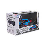 Автомобіль GESTURE SENSING з р/к та з сенсорним керуванням - DIZZY (блакитний, акум.3,7V, 1:16), фото 3