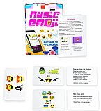 Настільна карткова гра "Music emoji" 30249 (Strateg), фото 3