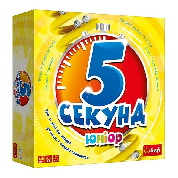 Настiльна гра 5 Секунд Юніор ( 01812) (Trefl)