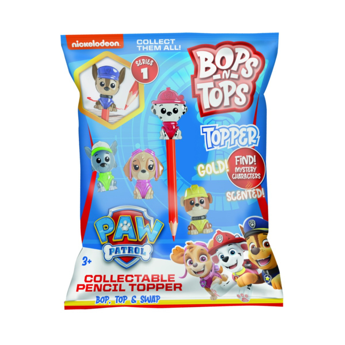 Колекційна фігурка-топер SAMBRO серії "Bop n Tops" — ЩЕЙ ПАТРУЛЬ (1 фіговий, 18 різновидів в асор.)