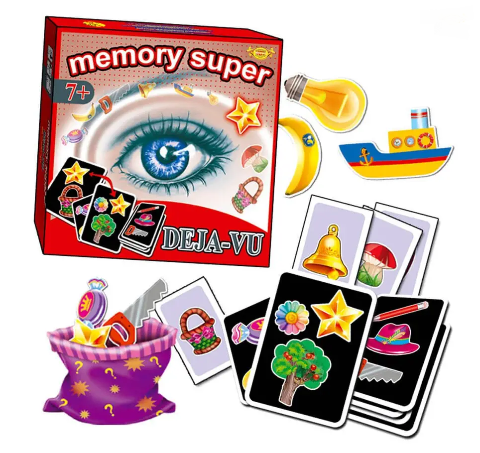 Настільна гра Memory Super. Deja-Vu. МКН0706 (Талант)