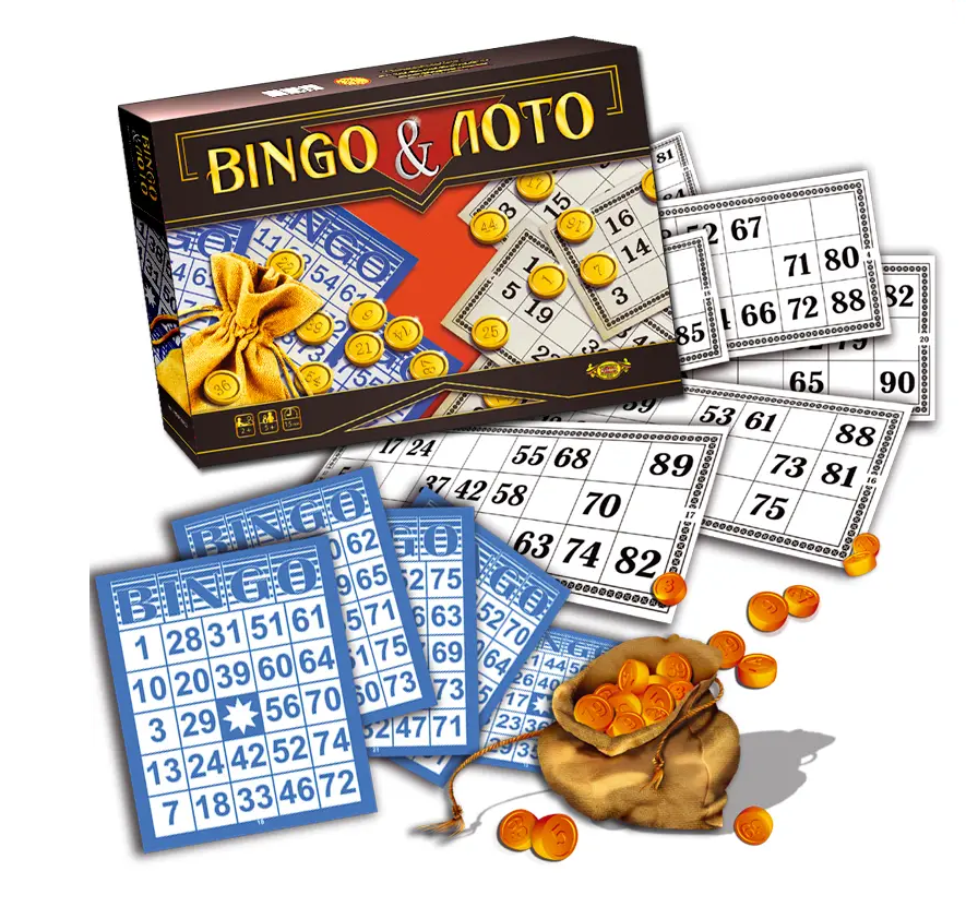 Настільна гра BINGO&ЛОТО. МКЛ1005 (Талант)
