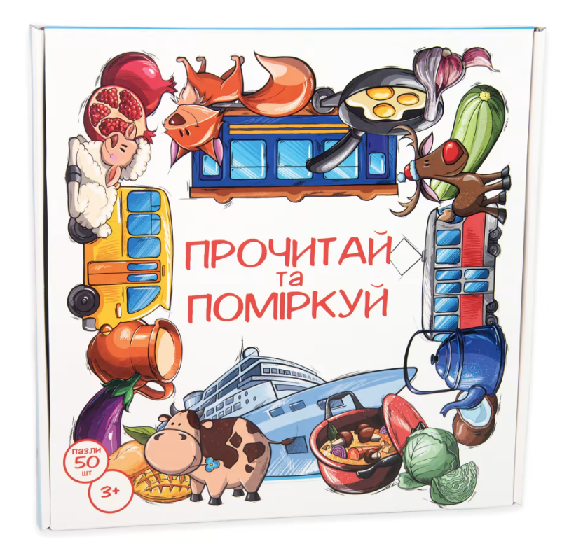 Настільна гра Пазли Прочитай та поміркуй 30373 (Strateg), фото 1