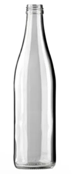 108 шт пляшка скляна NRW mineral light 500 мл упаковка без кришки