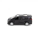 Автомодель - TOYOTA ALPHARD (чорний), фото 5