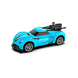 Автомобіль Spray Car на р/к – Sport (блакитний, 1:24, світло, вихлопна пара), фото 7