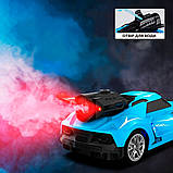 Автомобіль Spray Car на р/к – Sport (блакитний, 1:24, світло, вихлопна пара), фото 10