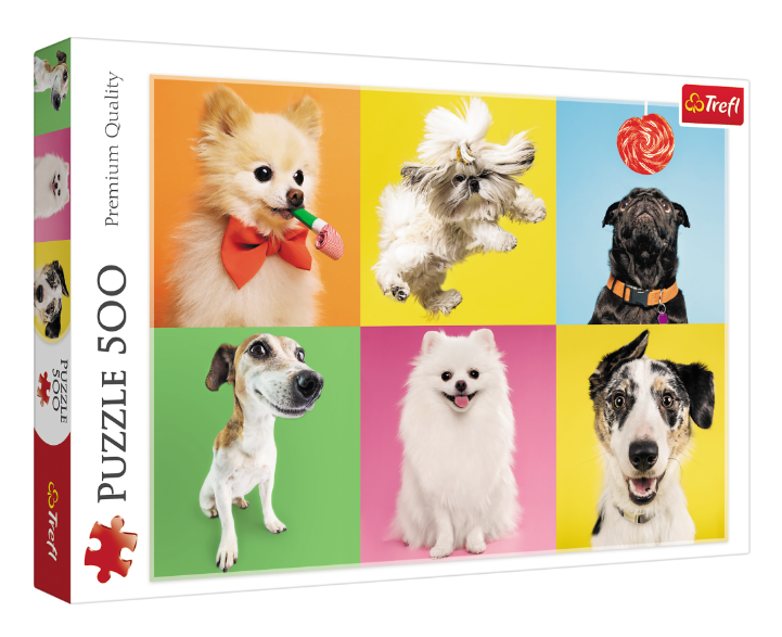 Пазли Собачки. Колаж. Dogs (500 ел.) 37378 (Trefl)