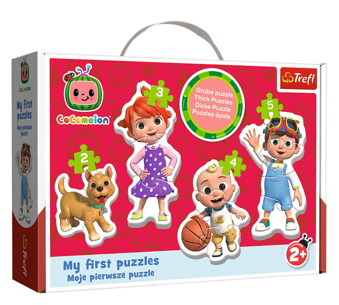 Пазли Baby Puzzle. Кокомелон. Cocomelon (14 ел.) 36129 (Trefl)