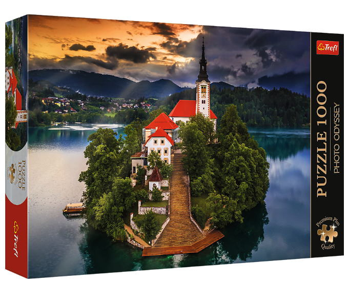 Пазли Photo Odyssey. Озеро Блед, Словенія (1000 елм.) 10797 (Trefl)