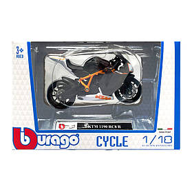 Дитяча модель Мотоцикла "KTM 1190" Bburago 18-51030-15 масштаб 1:18, Toyman