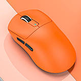 Бездротова мишка ATTACK SHARK X3 Orange | Сенсор PAW3395 | 65 годин акум, фото 9